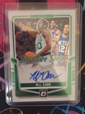 2024 25 Optic M.L. Carr Signature Series AUTO Celtics SS-MLC