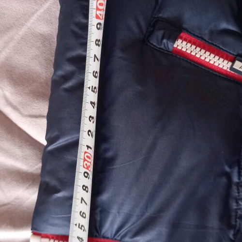 Alouette sleeveless jacket for boy 10 years like new, blue and red