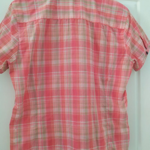 McKinley plaid shirt used, size large, multicolor