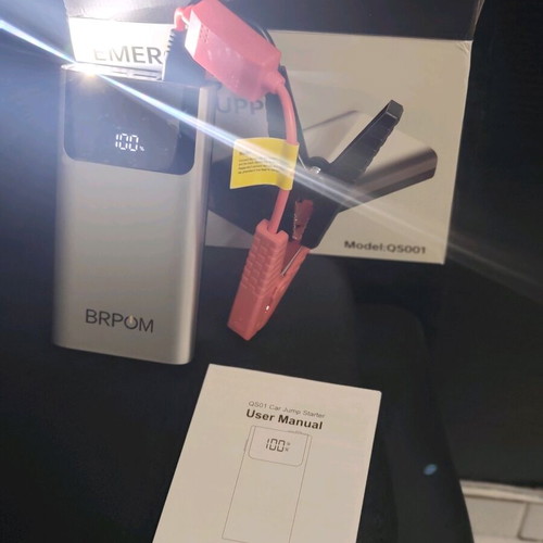 BRPOM Battery Jump Starter New Sealed