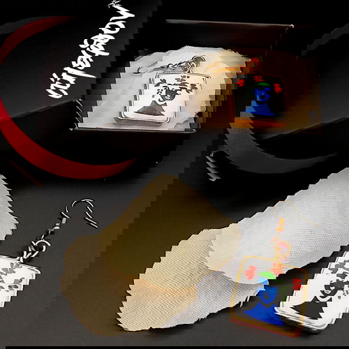 Σκουλαρίκια Ορφέας καινούργια, χειροποίητα, πολύχρωμα, χρυσαφί