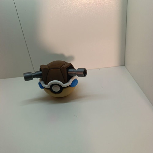 Blastoise Pokéball Clicker 3D printed collectible