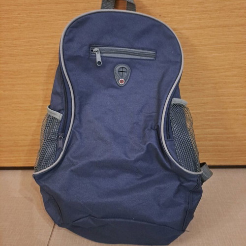 Backpack bag like new, dark blue with multiple pockets