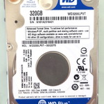 Western Digital WD Blue 2.5" SATA HDD 320GB
