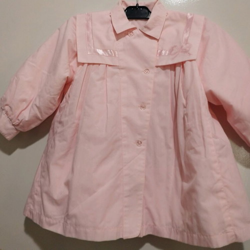 Pink coat for girl 2-3 years like new