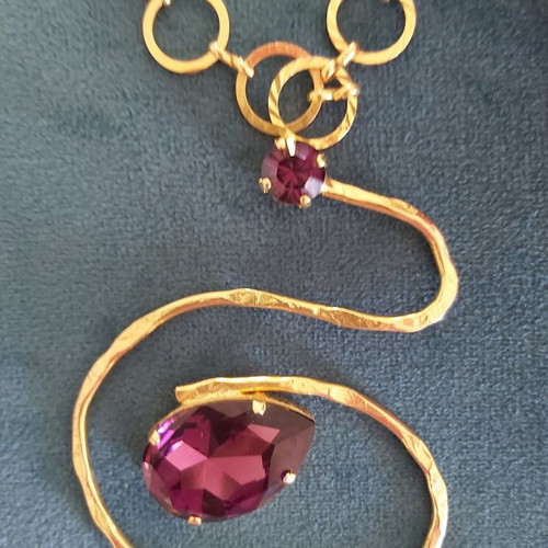 Jewelry set necklace and earrings new