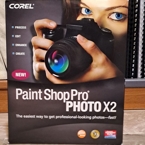 Corel Paint Shop Pro Photo X2 Software new