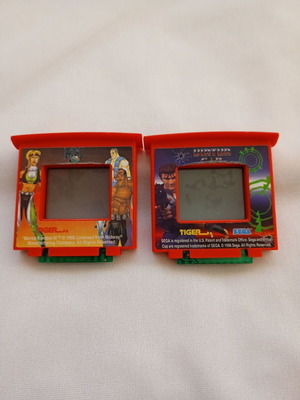 Tiger R-Zone Retro Game Cartridges Mortal Kombat 3 & Virtua Cop used