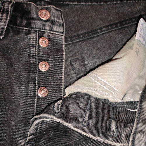 Vintage Weber Jeans Model 709 refurbished, black and gray