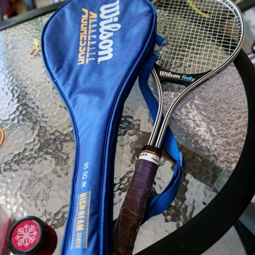 Wilson Rally tennis racket used in fair condition