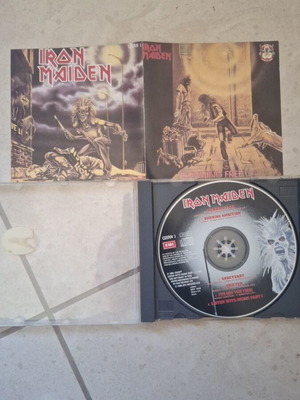 Iron Maiden Running Free / Sanctuary CD EP used, metal