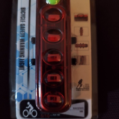 Bicycle light with rechargeable battery new