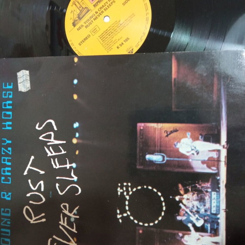 Neil Young & Crazy Horse Rust Never Sleeps LP record