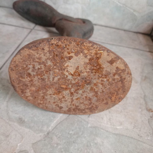 Cobbler's Anvil vintage Soviet iron used, 5kg 28.8 cm