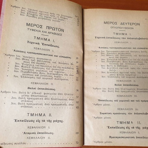 1935 Infantry Firing Regulations book used