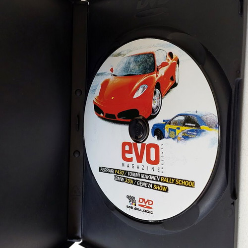 EVO Magazine Ferrari F430 & Tommi Mäkinen DVD new