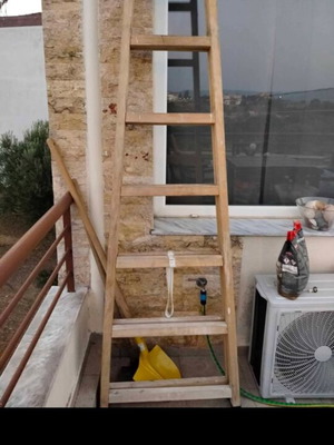 Wooden ladder 2.10 m