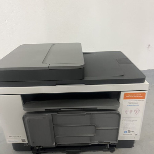 Laser printer with indicator 46 for spare parts