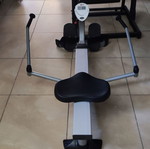 Elliptical rowing machine with adjustable training bench like new