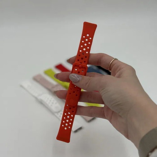 Silicone Strap for Huawei Band 8 9 10 New, Ventilated Design