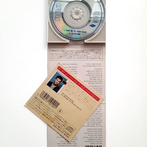 Rick Astley Take Me To Your Heart 3" Mini CD single used