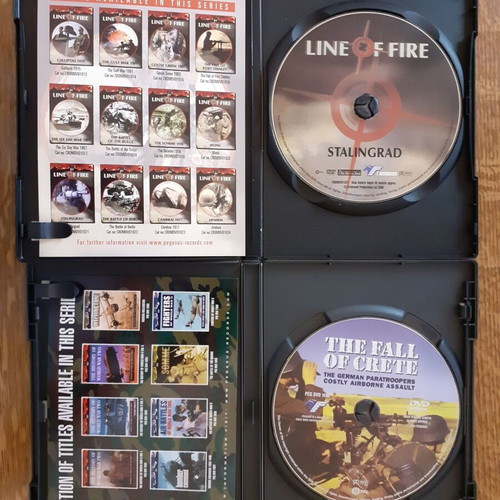 The War File 4 DVD Battlefield Series documentary historical series