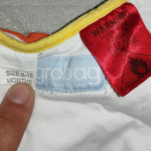 Grobag Pocketful of Love baby sleeping bag 2.5 Tog, 6-18 months