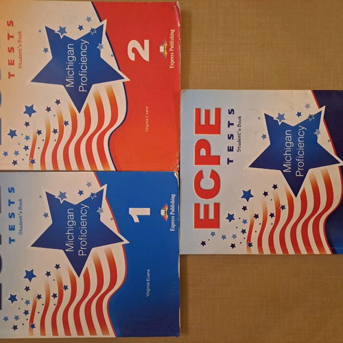 Michigan Proficiency English books used
