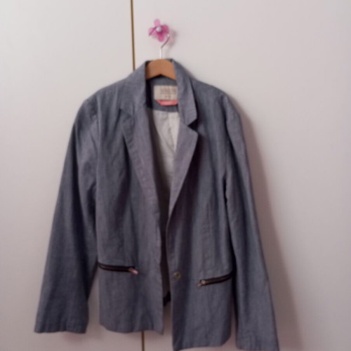 Bershka blazer gray size M like new