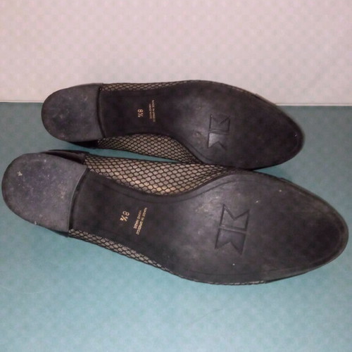 Kalogirou Classics Ballerinas like new, size 40.5-41, mesh and patent leather