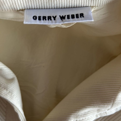 Gerry Weber women's ribbed jacket cream used, size L