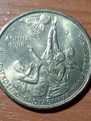 Commemorative sports coins new, set of 6 pieces