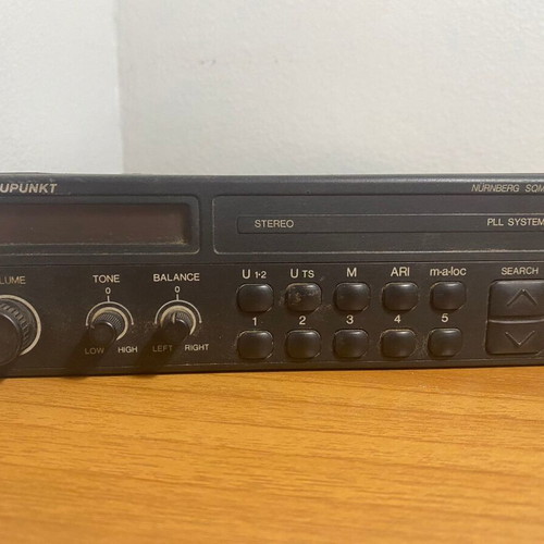 Blaupunkt Nürnberg SQM 29 car radio used, vintage stereo with digital display
