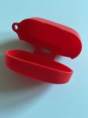 Silicone case red for Sony WF 1000XM4 headphones like new