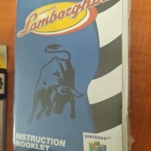 Nintendo 64 Lamborghini PAL Edition like new