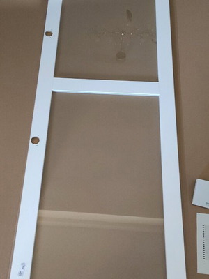 VARD glass doors for IKEA wardrobe new, set of 6 pieces 1.80x0.60