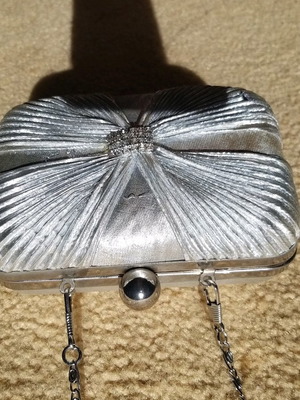 Evening bag used with chain strap
