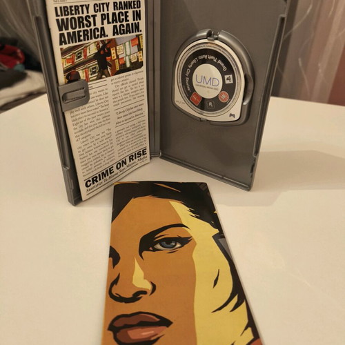 Grand Theft Auto Liberty City Stories PSP game used