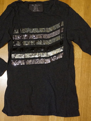 Zara блуза small черна