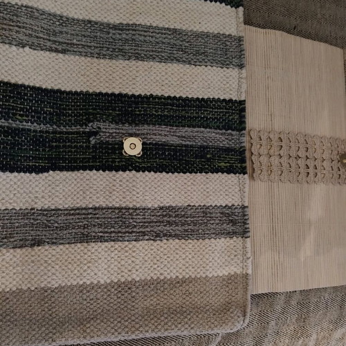 Handmade handbag from Morocco like new, multicolored