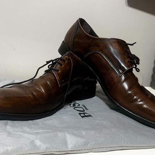 Boss shoes brown like new, size 43