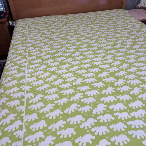 Single bed sheet with matching pillowcase like new