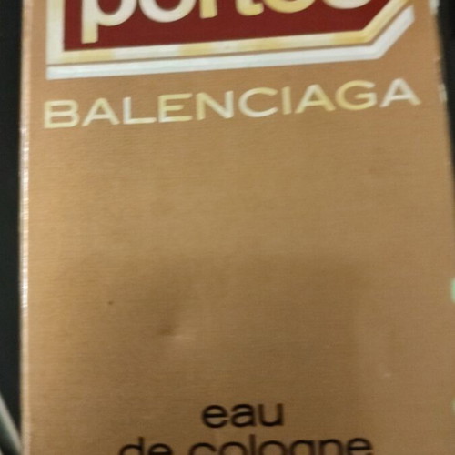 Portos Balenciaga Eau de Cologne vintage discontinued, 15 ml