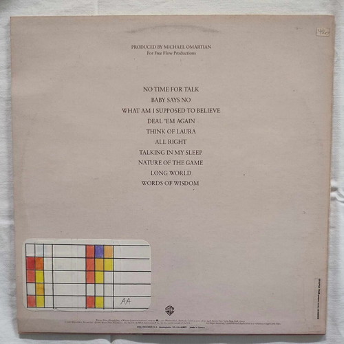 Christopher Cross Another Page vinyl record used, rock