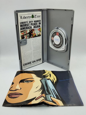 Grand Theft Auto Liberty City Stories παιχνίδι PSP σαν καινούργιο με manual και χάρτη