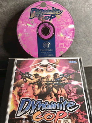 Dynamite Cop Sega Dreamcast μεταχειρισμένο action παιχνίδι