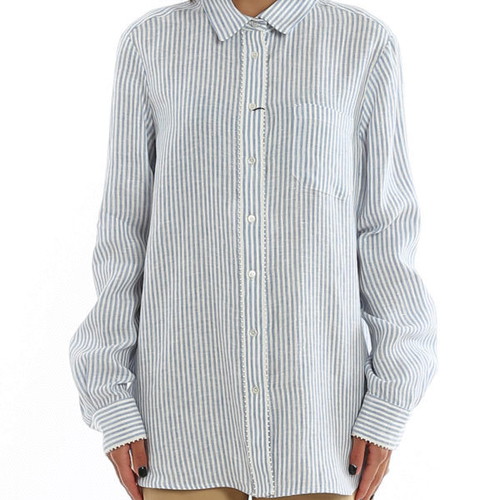Weekend Maxmara linen shirt like new, blue