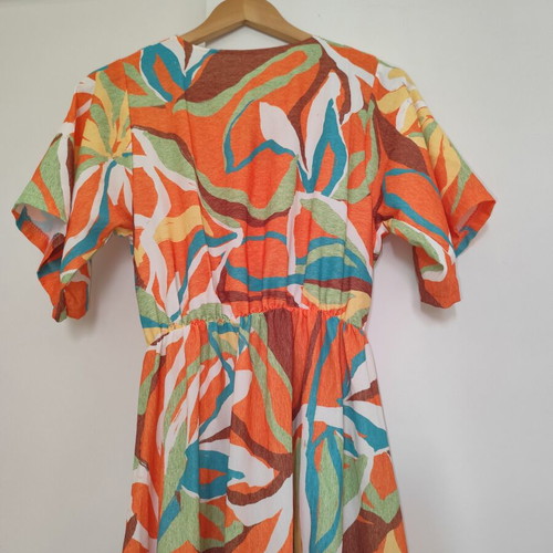 Colorful dress XXL used, excellent condition