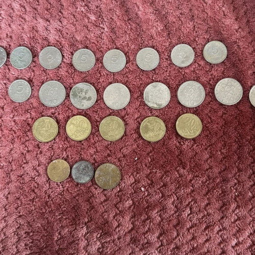 Old coins like new, various drachmas