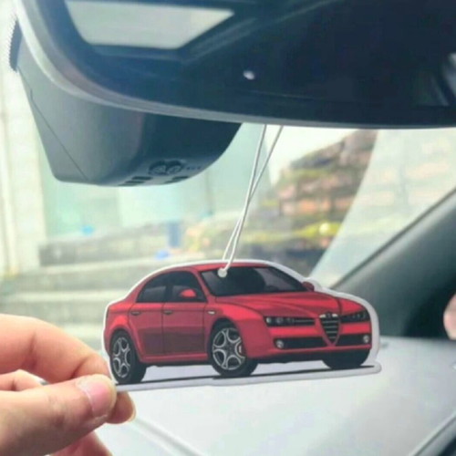 Alfa Romeo car air freshener new with models 147-156-159-Mito-Giulia